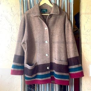 Ralph Lauren Vintage 1990s Wool over coat unisex